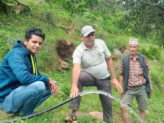 ज्यामिरेमा खानेपानी